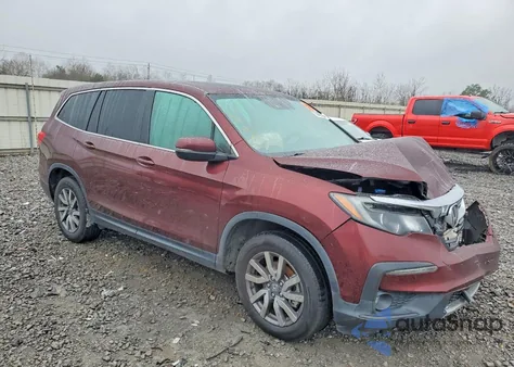 2019 Honda Pilot Exl из США, поврежденный, VIN 5FNYF5H54KB004801